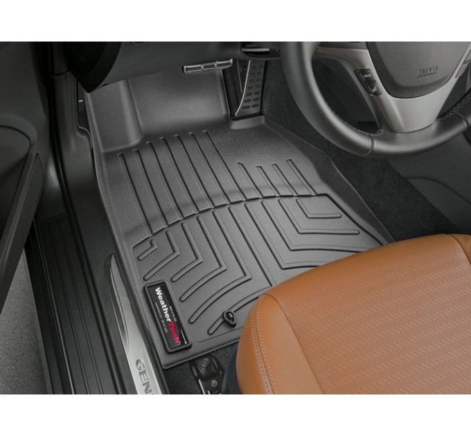 Коврики WeatherTech Black для Hyundai Genesis Coupe (mkI)(1 row) 2013-2016, цена: 6 144 грн.