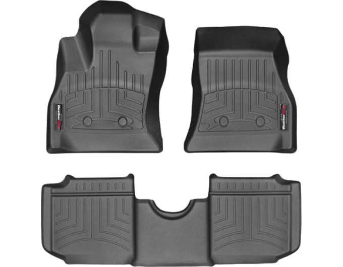 Коврики WeatherTech Black для Fiat 500L (mkI) 2012-06/2017 automatic, цена: 11 488 грн.
