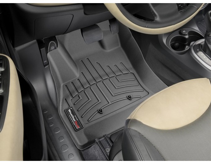 Коврики WeatherTech Black для Fiat 500L (mkI) 2012-06/2017 automatic, цена: 11 488 грн.