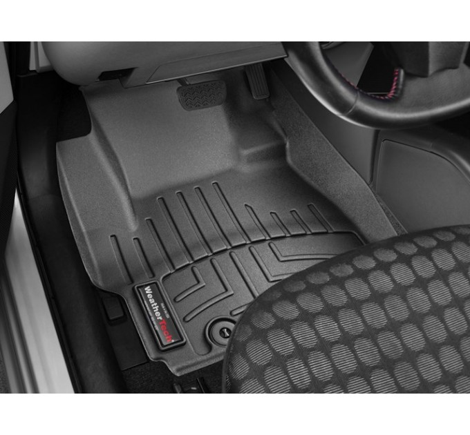 Коврики WeatherTech Black для Toyota / Scion iQ (mkI)(1 row) 2008-2015, цена: 6 144 грн.