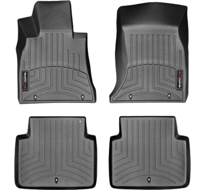 Коврики WeatherTech Black для Genesis G80 (mkI); Hyundai Genesis (mkII)(sedan)(AWD) 2015→, цена: 10 641 грн.