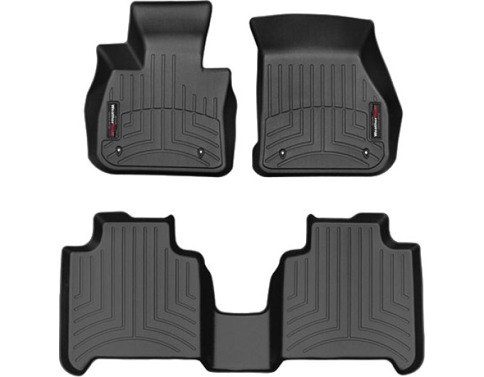 Коврики WeatherTech Black для BMW 2-series (F46)(Grand Tourer)(1-2 row) 2015→, цена: 11 488 грн.