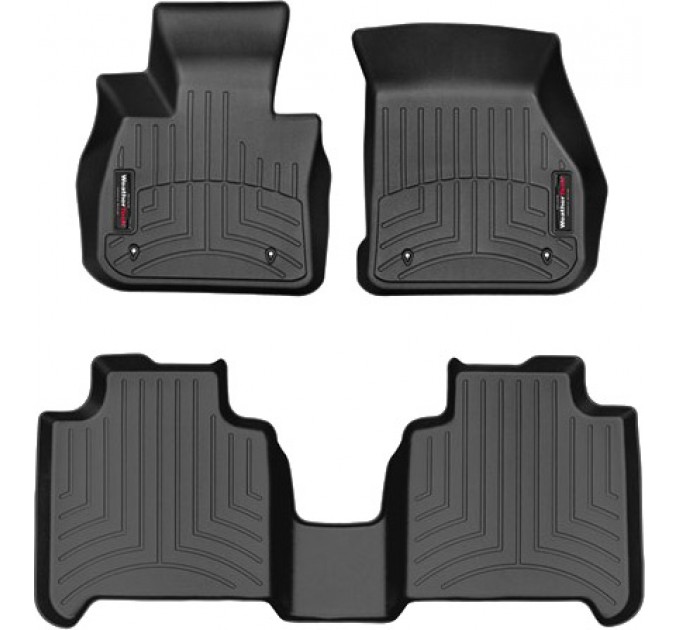 Коврики WeatherTech Black для BMW 2-series (F46)(Grand Tourer)(1-2 row) 2015→, цена: 9 994 грн.