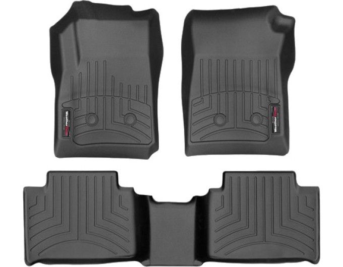 Коврики Weathertech Black для Chevrolet Colorado; GMC Canyon (double cab)(mkII) 2015→, ціна: 11 488 грн.