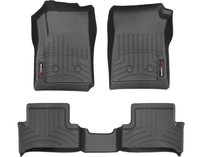 Коврики Weathertech Black для Chevrolet Colorado; GMC Canyon (extended cab)(mkII) 2015→, ціна: 11 488 грн.
