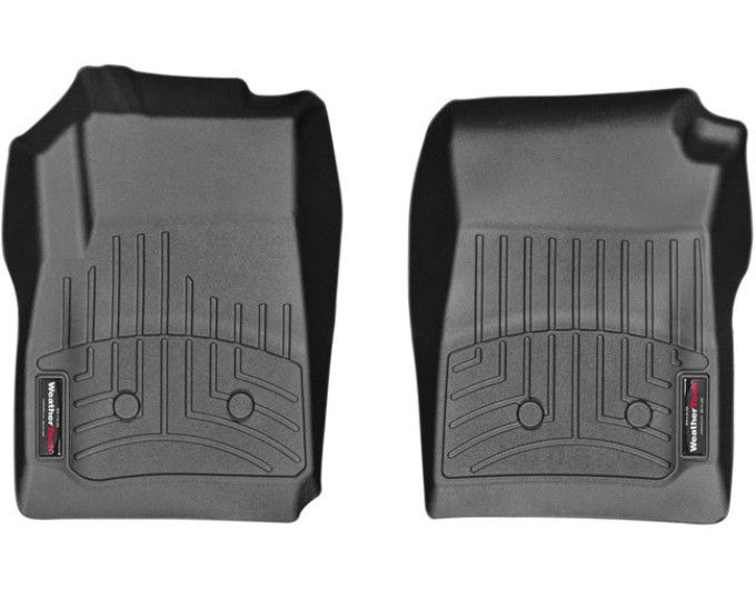 Коврики WeatherTech Black для Chevrolet Colorado (mkII); GMC Canyon (mkII)(extended & double cab)(1 row) 2015→, цена: 6 692 грн.