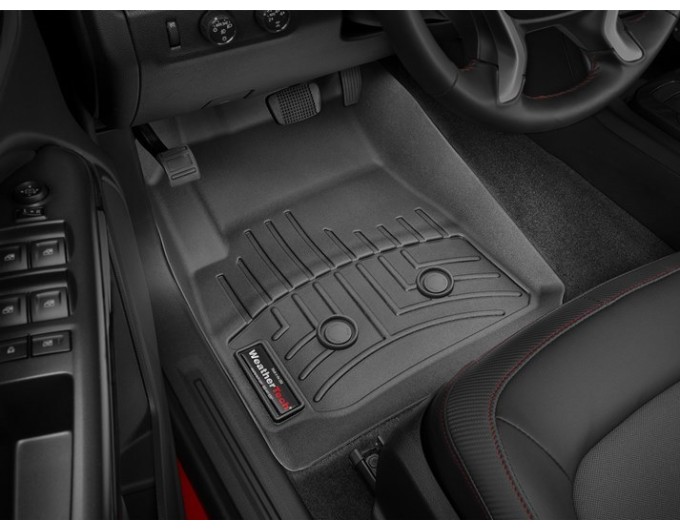 Коврики Weathertech Black для Chevrolet Colorado; GMC Canyon (extended cab)(mkII) 2015→, ціна: 11 488 грн.