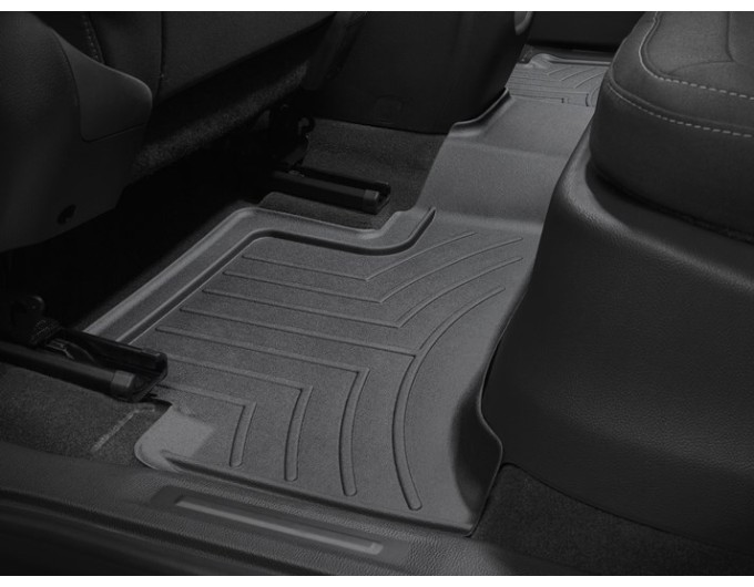 Коврики WeatherTech Black для Chevrolet Colorado (mkII); GMC Canyon (mkII)(extended cab)(2 row) 2015→, цена: 4 911 грн.