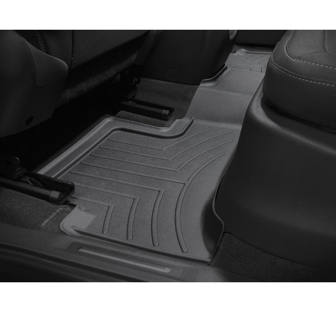 Коврики WeatherTech Black для Chevrolet Colorado (mkII); GMC Canyon (mkII)(extended cab)(2 row) 2015→, цена: 4 498 грн.