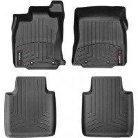 Коврики WeatherTech Black для Jaguar XJ (X351)(long)(AWD)(4 fixings) 2010-2019