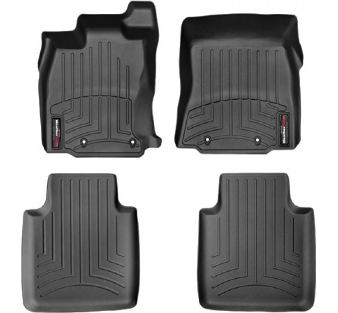 Коврики Weathertech Black для Jaguar XJ (long)(X351)(AWD)(4 fixings) 2010-2019, ціна: 9 826 грн.