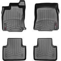 Коврики Weathertech Black для Jaguar XJ (X351)(AWD)(8 fixings) 2010-2019