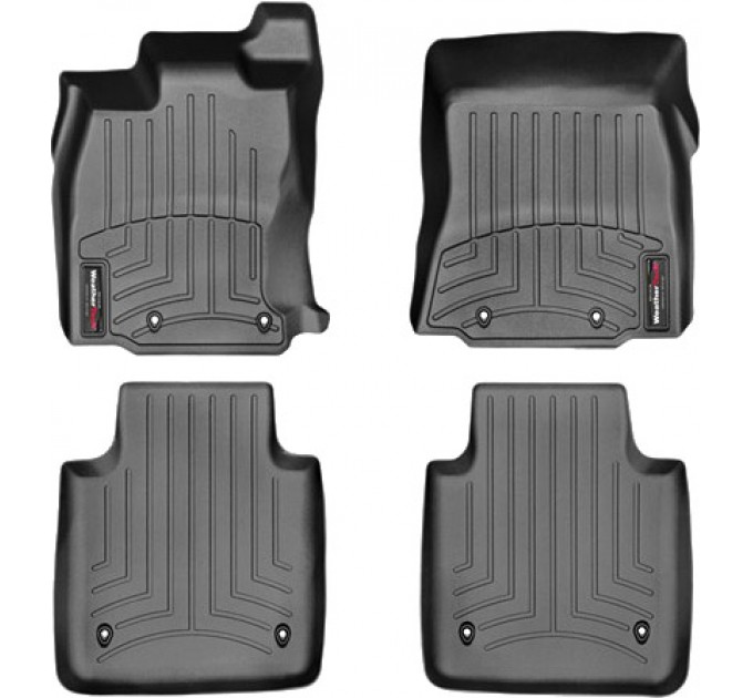 Коврики WeatherTech Black для Jaguar XJ (X351)(long)(AWD)(8 fixings) 2010-2019, цена: 9 826 грн.