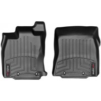 Коврики WeatherTech Black для Jaguar XJ (X351)(AWD)(4 fixings)(1 row) 2010-2019