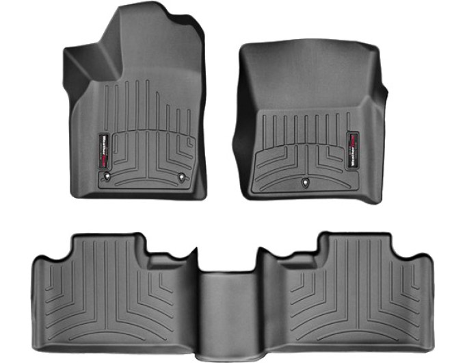 Коврики WeatherTech Black для Jeep Grand Cherokee (WK2)(with passanger foot rest)(3 hooks) 2011-2013 (EU), цена: 11 826 грн.