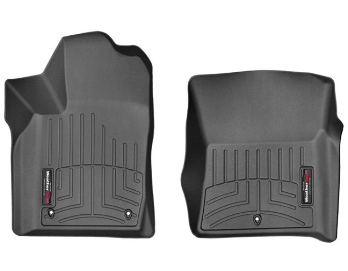 Коврики WeatherTech Black для Jeep Grand Cherokee (WK2)(with passanger foot rest)(3 hooks)(1 row) 2011-2013 (EU), цена: 6 692 грн.