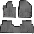 Коврики WeatherTech Black для Kia Sorento (mkIII)(1-2 row) 2015→ automatic, цена: 11 826 грн.
