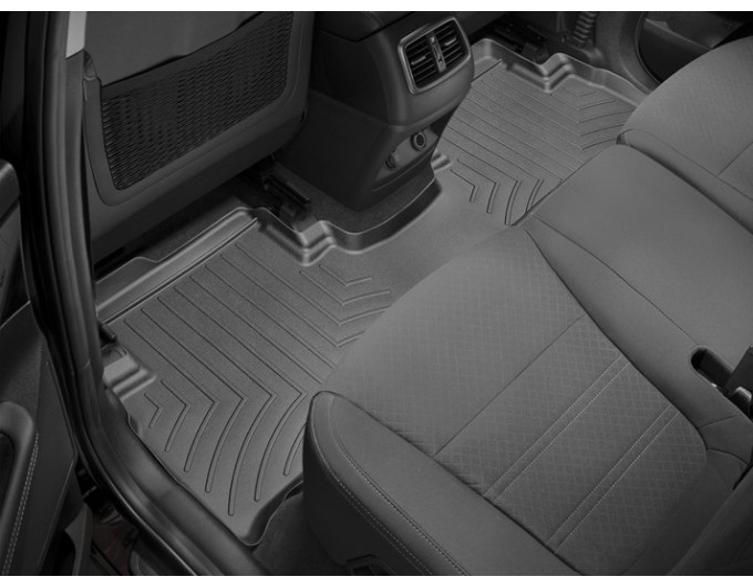 Коврики WeatherTech Black для Kia Sorento (mkIII)(1-2 row) 2015→ automatic, цена: 11 826 грн.