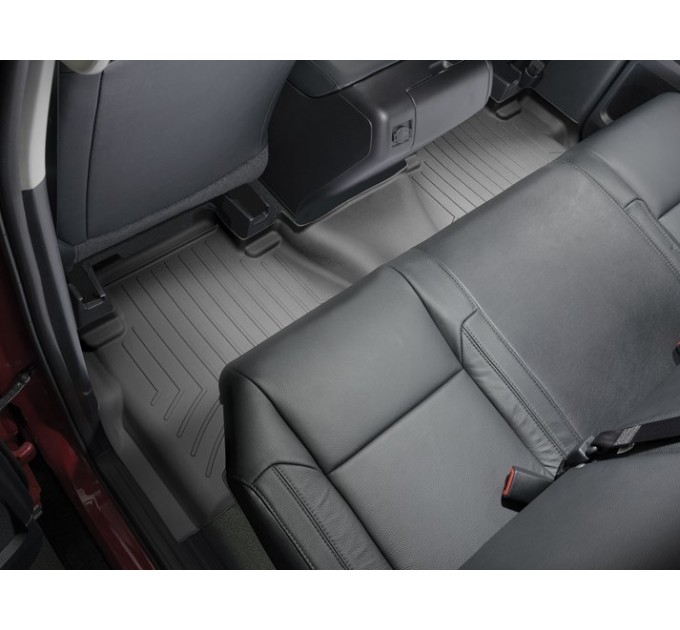 Коврики WeatherTech Black для Toyota Tundra (mkII)(double cab)(with storage boxes on 2 row) 2014→, цена: 10 641 грн.