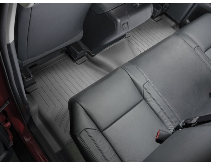Коврики WeatherTech Black для Toyota Tundra (mkII)(double cab)(with storage boxes on 2 row)(2 row) 2014-2021, цена: 4 911 грн.