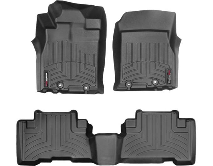 Коврики WeatherTech Black для Toyota FJ Cruiser (mkI)(4 twist fixings) 2011-2014 manual, цена: 11 488 грн.