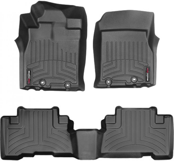 Коврики Weathertech Black для Toyota FJ Cruiser (mkI)(4 twist fixings) 2011-2014 manual, ціна: 10 641 грн.