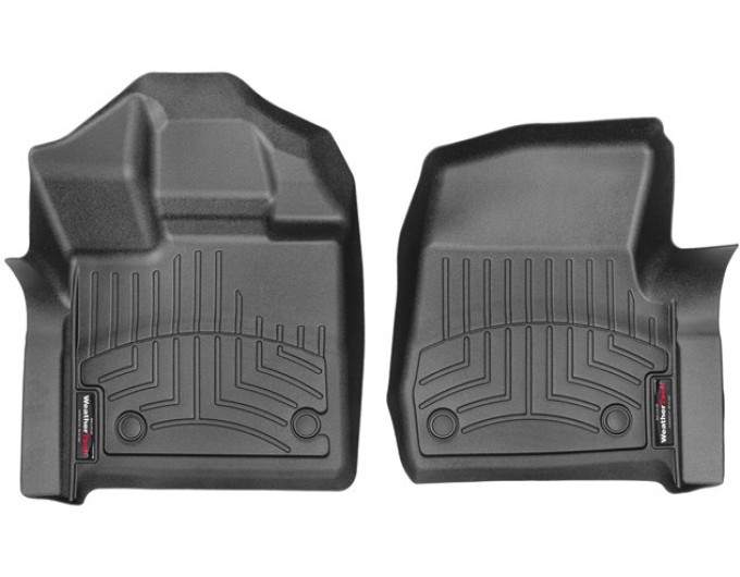 Коврики WeatherTech Black для Ford F-150 (mkXII)(single cab)(2 pcs.)(1 row) 2015→, цена: 6 692 грн.