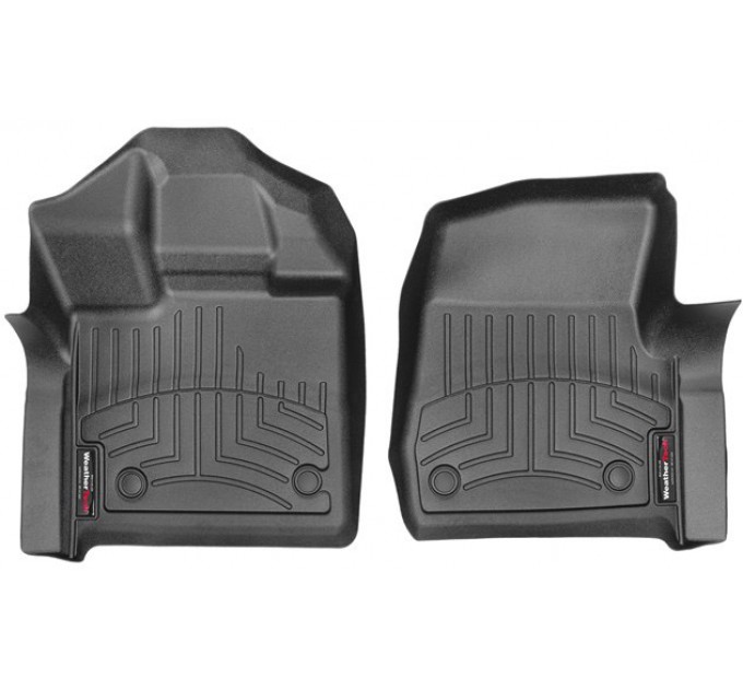 Коврики Weathertech Black для Ford F-150 (single cab)(mkXII)(2 pcs.)(1 row) 2015→, ціна: 6 144 грн.