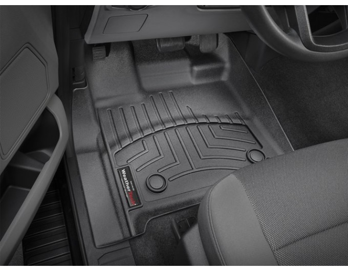 Коврики WeatherTech Black для Ford F-150 (mkXII)(single cab)(2 pcs.)(1 row) 2015→, цена: 6 692 грн.