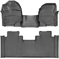 Коврики WeatherTech Black для Ford F-150 (mkXII)(extended cab)(1 row - 1pc.)(1 row bench seats) 2015→, цена: 15 243 грн.