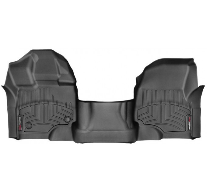 Коврики WeatherTech Black для Ford F-150 (mkXII)(extended & double cab)(1 pc.)(1 row) 2015→, цена: 7 773 грн.