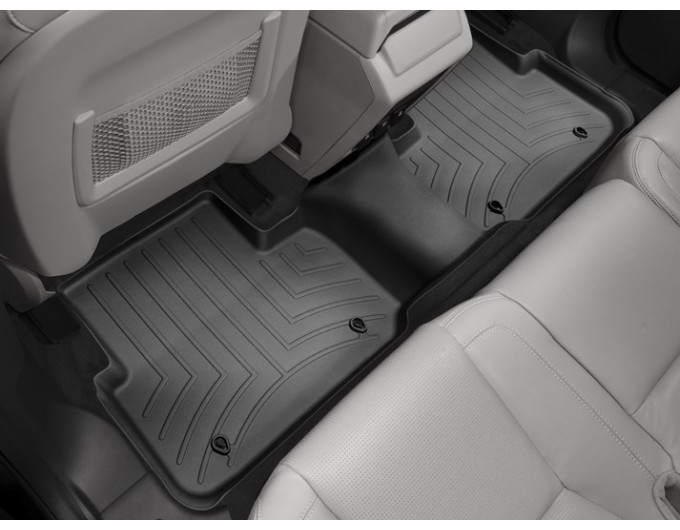 Коврики WeatherTech Black для Land Rover Discovery Sport (mkI)(2 row) 2014-2019, цена: 5 135 грн.