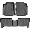 Коврики Weathertech Black для Toyota Tundra (double cab)(mkI)(with console)(no fixings) 2004-2006 automatic, ціна: 10 641 грн.