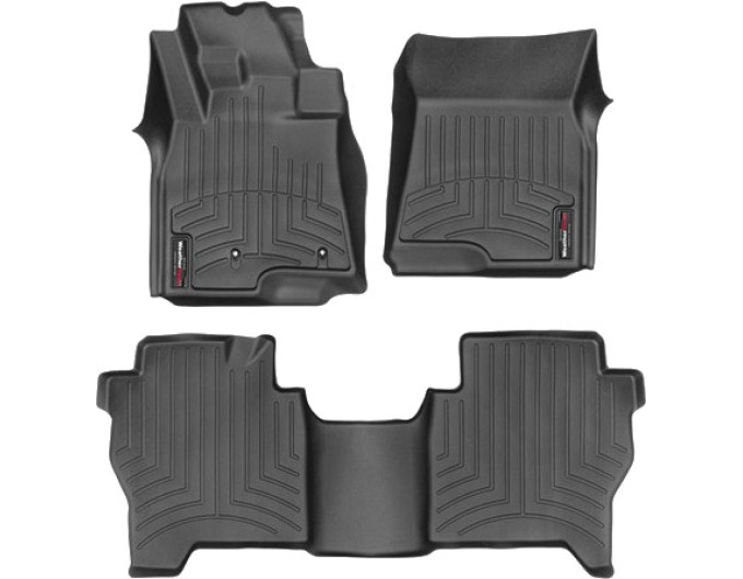 Коврики WeatherTech Black для Mitsubishi Pajero (mkIV) 2006→, цена: 11 488 грн.