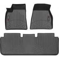 Коврики WeatherTech Black для Tesla Model S (mkI) 2020-2020