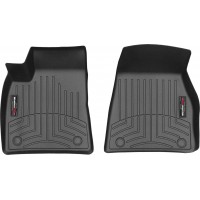 Коврики Weathertech Black для Tesla Model S (mkI)(4 fixings)(removable fixings)(1 row) 2014→