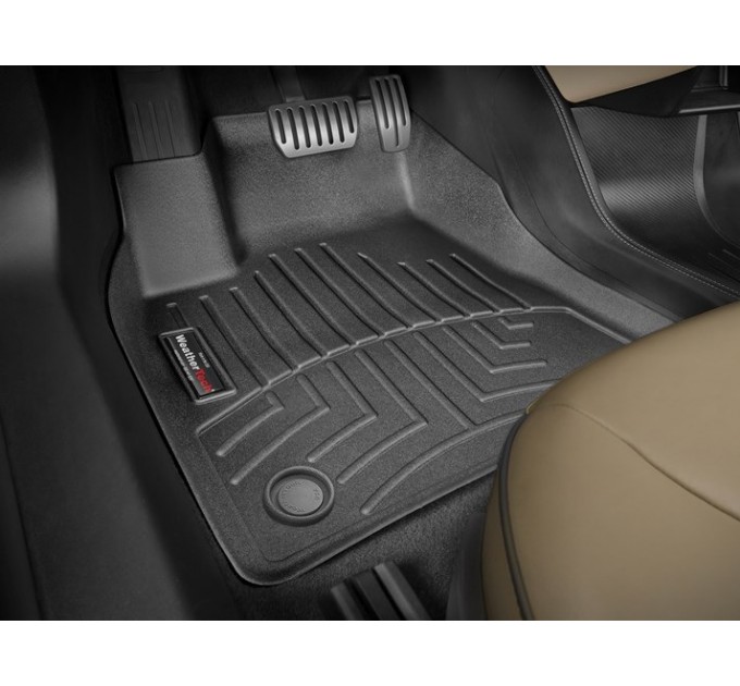 Коврики Weathertech Black для Tesla Model S (mkI)(4 fixings)(removable fixings) 2014-2019, ціна: 10 849 грн.