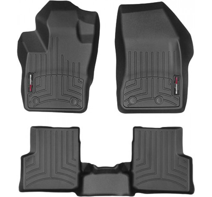 Коврики WeatherTech Black для Jeep Renegade (mkI) 2015→, цена: 10 641 грн.