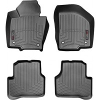 Коврики WeatherTech Black для Volkswagen Passat (B6)(4 oval fixings) 2006-2007