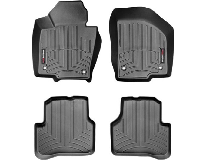 Коврики WeatherTech Black для Volkswagen Passat (B6)(4 oval fixings) 2006-2007, цена: 10 602 грн.