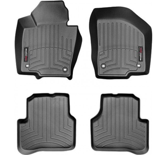 Коврики WeatherTech Black для Volkswagen Passat (B6)(4 oval fixings) 2006-2007, цена: 9 826 грн.