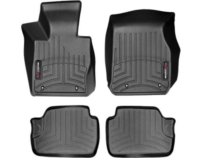 Коврики WeatherTech Black для BMW 2-series (F22)(coupe)(AWD) 2014→, цена: 10 602 грн.
