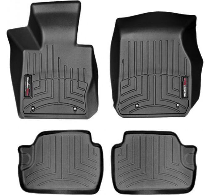 Коврики WeatherTech Black для BMW 2-series (F22)(coupe)(AWD) 2014→, цена: 9 227 грн.