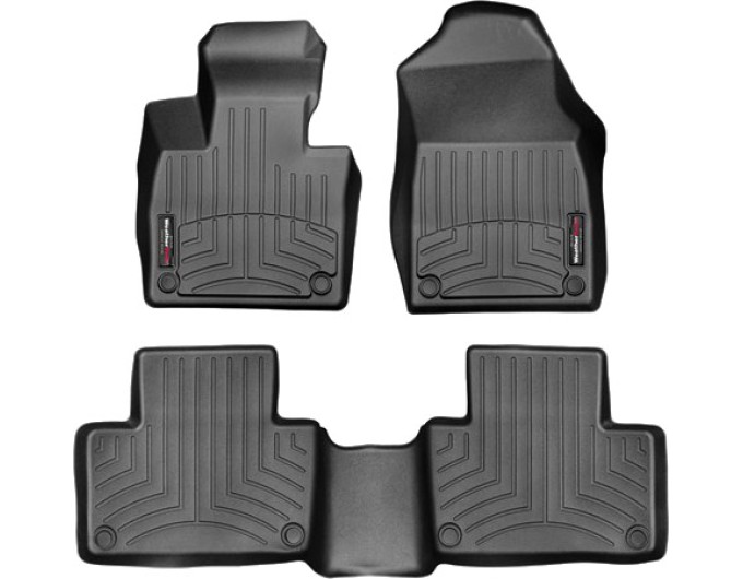 Коврики WeatherTech Black для Volvo XC90 (mkII)(not hybrid)(1-2 row) 2014→, цена: 11 709 грн.