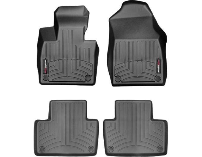 Коврики WeatherTech Black для Volvo XC90 (mkII)(hybrid)(1-2 row) 2014→, цена: 11 709 грн.
