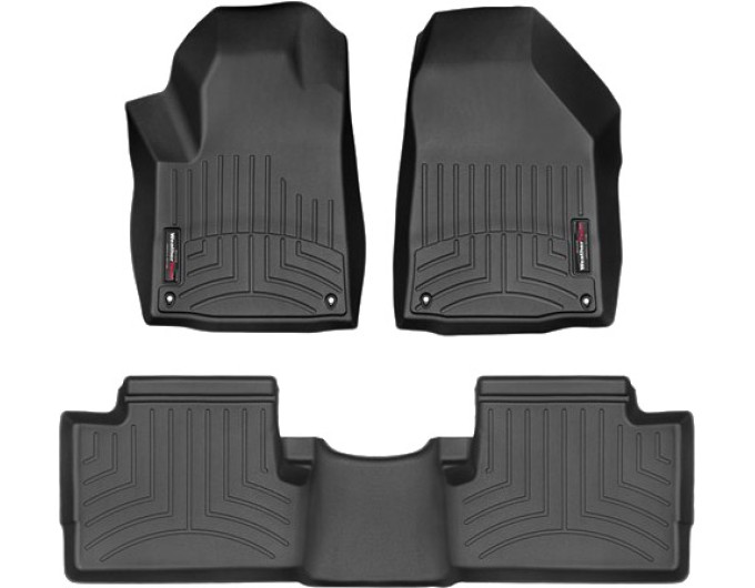 Коврики WeatherTech Black для Jeep Cherokee (KL) 2019→, цена: 11 709 грн.