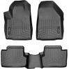 Коврики Weathertech Black для Jeep Cherokee (KL)(no raiser floor before dead pedal) 2015-2017, ціна: 10 849 грн.