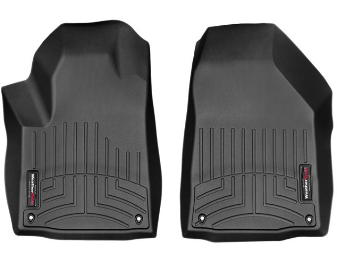 Коврики WeatherTech Black для Jeep Cherokee (KL)(no raiser floor before dead pedal)(1 row) 2015→, цена: 6 692 грн.