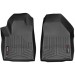 Коврики Weathertech Black для Jeep Cherokee (KL)(no raiser floor before dead pedal)(1 row) 2015→, ціна: 6 144 грн.