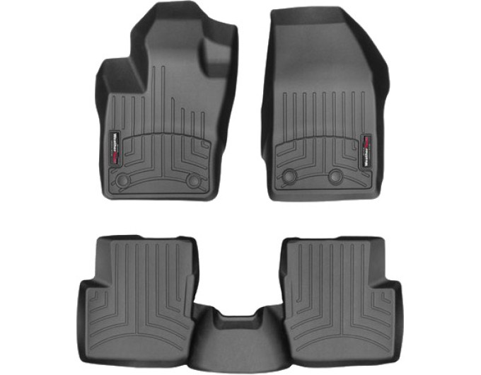Коврики Weathertech Black для Fiat 500X (mkI) 2015→, ціна: 11 488 грн.